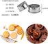 Cookie Cutters - Biscuit Cutters/Stainless Steel Dumpling Cutters/Cake Pastry Cutters/Cake Cookie Scone Cutters Molds stamps for Cooking Baking (3...