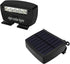 OOSSXX Solar Power Deck LED Light Clip-On Yard Security Sign Spotlight (Large Capacity Battery, Max14 Hours Working)...