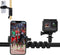 Phone Holder for Stroller/Treadmill/Shopping Cart/Pole,27.5" Length Arm 360°Adjustable Clip 1/4"-20 Threaded,Compatible with 3.5~7.5" iPhone/Smart...
