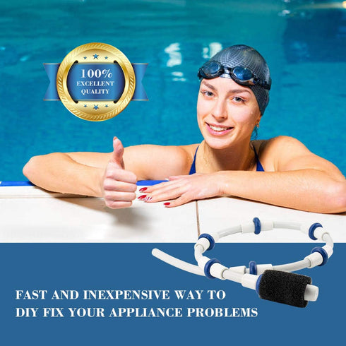 Funmit Automatic Pool Cleaner Sweep Hose Complete B5 B-5 Replacement for Zodiac Polaris 280 380 480 180 Pool Cleaner (1 Pack)...