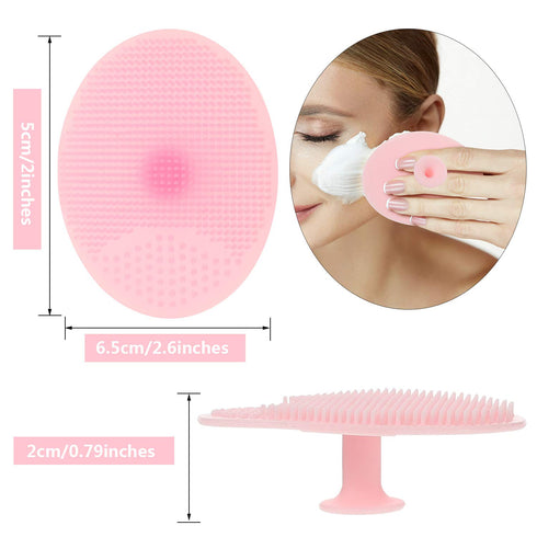Patelai 3 Pieces Microfiber Bowtie Headbands Wash Face Spa Makeup Hair Band, 3 Pieces Face Mask Applicator Brush, 3 Pieces Silicone Face Brush Gif...