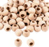PH PandaHall 120pcs 20mm Natural Wooden Round Loose Beads for DIY Craft, Jewelry, Home Decor...