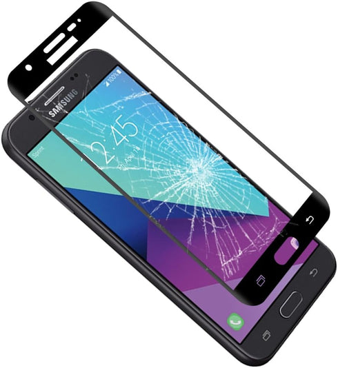 Screen Protector Compatible with Samsung Galaxy J7 2017-(3 Packs) Ultra-Thin 9H Hardness Full Coverage Tempered Protective Film Replacement for J7...