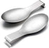 Spoon Rest Set of 2, E-far Stainless Steel Spoon Ladle Holder Spatula Rest for Kitchen Stove Top, Large Size & Dishwasher Safe...