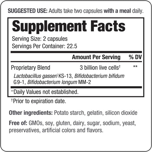 Kyo-Dophilus Daily Probiotic, Immune and Digestive Support*, 45 capsules (Packaging may vary)...
