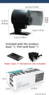 Fish tank feeder, Automatic fish feeder for aquarium, Pond fish feeder, Aquarium feeder, 210ML, Battery powered...