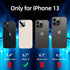 Dssairo [5 in 1 Designed for iPhone 13 Case, with 2 Pack Screen Protector + 2 Pack Camera Lens Protector, Liquid Silicone Ultra Slim Shockproof Pr...