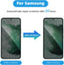 3 Pack Privacy Screen Protector Compatible with Samsung Galaxy S23, Anti-Spy TPU Hydrogel Protective Film for Samsung Galaxy S23 6.1" - Support Fi...