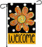 Welcome Summer Floral Garden Flag 12x18 Inch Double Sided Seasonal Outside Yard Decoration(A)...