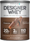 Designer Wellness Designer Whey Natural 100% Whey Protein Powder with Probiotics , Fiber, and Key B-Vitamins for Energy, Gluten-free, Non-GMO, Gou...