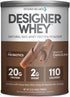 Designer Wellness Designer Whey Natural 100% Whey Protein Powder with Probiotics , Fiber, and Key B-Vitamins for Energy, Gluten-free, Non-GMO, Gou...