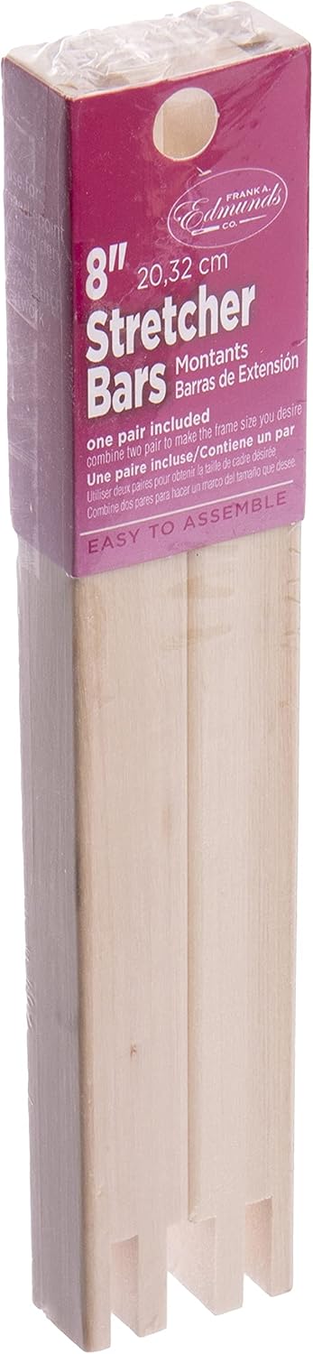 Edmunds Regular Stretcher Bars for Needle Art, 8 by 3/4-Inch...