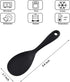 Silicone Rice Paddle Spoon Set of 2,Non Stick Heat Resistant Kitchen Gadge Rice Spoon,Rice Scooper,Rice Spatula,Rice Spoon Paddle,Rice Cooker Spoo...