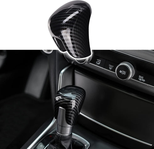 Thenice Gear Shift Knob Cover Automatic Transmission CVT Boots Change Lever Stick Decoration for Honda Civic 2022-2024, CRV/HR-V 2023-2024, Accord...