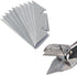 10 Pack Miter Shears Blade Replacement SK5 Steel Sharp Trunking Angle Shear Cutter Spare Blades for PVC PE Plastic Pipe Angular Scissors Chamfer S...