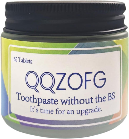 Toothpaste Tablets, Flouride Free Nano Hydroxyapatite Toothpaste Tabs, Sensitive Toothpaste Tablets, Peppermint Flavored Strengthen Teeth, Eco & T...