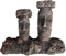 Smoothedo-Pets Aquarium Bubbler Decorations Fish Tank Decorations Aquarium Air Stone Decor Easter Island Moai Statues (Grey-Moai-Air-Stone)...
