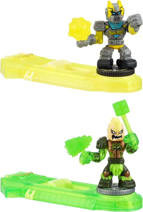 Legends of Akedo Powerstorm Versus Pack 2 Mini Battling Action Figures and 2 Battle Controllers Epic Angry Astrid Versus Boot-Up,Multicolor...