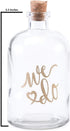 Wedding Accessories Sand Ceremony Decanter, We Do, 5.5-Inches...