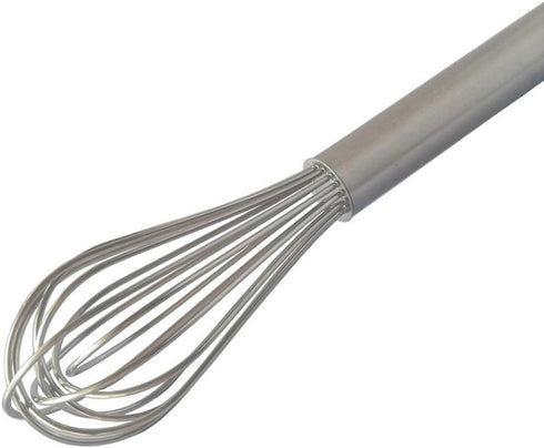 Stainless Steel Wire Balloon Whisk- 8 Sturdy Wires, 10-inch Food Mixer Beater Heavy Duty Hanging Hook...