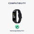 kwmobile Docking Station Compatible with Samsung Galaxy Fit 3 / Huawei Watch Fit 3 - Charging Charger Cable with Stand - Black...