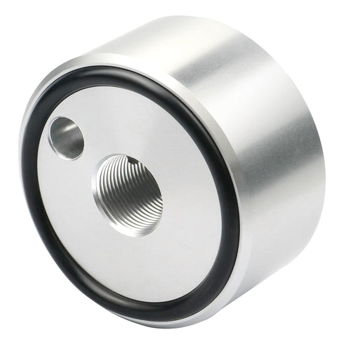 Oil Pressure Gauge Adapter for GM Generation IV & V V8 Engines - EN-47971, Silver...