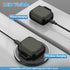 RFUNGUANGO AirPods Case Cover, Military Grade Anti-Fall Soft TPU Shock-Absorbing Protective AirPods 2&1 Generation Case with Keychain and Cleaning...