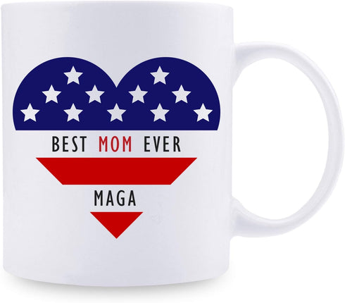 Smartyou Great Mom Mug - Gifts for Mother from Daughter/Son/Husband, Coffee Novelty Prank Gift for Mommy on Mother's Day/Birthday/Christmas 11 Oz...
