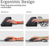 Wrist Rest Support Ergonomic Gel Mouse Pad & Memory Foam Keyboard Set Non-Slip Rubber PU Base Easy Typing and Relieve Wrist Pain Mouse Mat for Com...