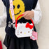 Kawaii Mini Crossbody Backpack, Kitty Tote Messenger Bag, Cute Coin Purses, Wallets Stuff for Teen Girls, Women(White)...