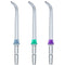 3 Pcs Replacement Heads for Waterpik Water Flossers Other Brand Oral Irrigators,Replacement Tips for Waterpik Water Flosser(Blue Purple Green)...