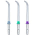 3 Pcs Replacement Heads for Waterpik Water Flossers Other Brand Oral Irrigators,Replacement Tips for Waterpik Water Flosser(Blue Purple Green)...