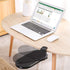Ergonomic Desk Clamp On Mouse Platform Extension Attachable Elbow Arm Rest Mouse Pad Tray Under Desk (Small Tray)...
