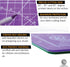 KC GLOBAL A4 (13"x9") Professional Grade Self-Healing Cutting Mat (Purple) - Odor-Free, Double-Sided, Eco-Friendly, Non-Slip, Premium Desk mat for...