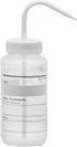 EISCO Chemical Wash Bottle, Blank Labels, 500ml - Wide Mouth, Self Venting, Low Density Polyethylene - Performance Plastics Labs...