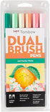 Tombow Dual Brush Pen Set, Just Peachy 6...