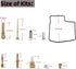 4 X Carburetor Repair Rebuild Kit for GL1200 Goldwing 1200 Carb 1984-1987 Aspencade Interstate...