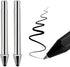 No Wear Out Titanium Alloy Pen Tips fits for Surface Pen, Realititcs Pencil Like Refill Replacement Nibs fits for Microsoft Surface Pro 7 6 5 4 Se...