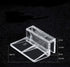 Haulonda 4pcs Clear Color Acrylic Aquarium Fish Tank Glass Cover Clip Support Holder (5mm)...