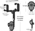 Car Phone Holder for Rearview Mirror, 360 Rotatable and Retractable, Fits 4.0-7.0 Inch Smartphones, Mirror-Black......