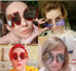 ENTHYI Letter NO Party Rimless Irregular Design Sunglasses For Men/Women UV400 Streetwear Eyewears...