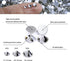 Flat Back Rhinestones ss10 2880 pcs 20 Gross, Non hotfix Rhinestone Clear Crystal Glitter gems, Bing Glass Glue fix Stone for Nail Art Clothes,Sho...