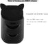 Universal Remote Holders for TCL/ Hitachi/ LG/ Sharp/ Insignia/ Sanyo/ Hisense/ Toshiba/ Element/ RCA Roku Remote Black (2 Pack)...