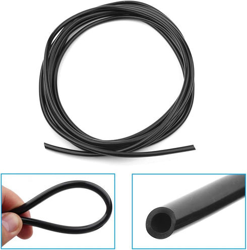Distribution Tubing Irrigation Drip Hose, Watering Tubing PVC Hose Pipe 4/7mm Agriculture Drip Line Lawn Micro Dripper Irrigation System(20m)...