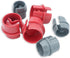 50 Pcs 1/2 and 3/4 Inch Non-Metallic Cable Connectors Snap Style Labor Saving Snap Installation, Single Cable 14/2-10/3 AWG, Two Cables 14/2-12/2-...