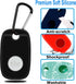 Protection Case for Tile Pro 2022 Tracker,4Pack Silicone Soft Cover Bluetooth Tracker with Keychain,Keys Finder & Item Locator Scratch Resistant S...