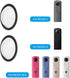 PULUZ Lens Guard PC Protective Lens Cover Case for Ricoh Theta SC2 / S/V Spherical Cameras Accessories Case Sticky Lens Protector...