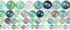 6MM Natural Round Fluorite Beads Crystal Beads Gemstone Beads for Jewelry Making DIY Gifts for Family and Friends (6mm, Fluorite)...