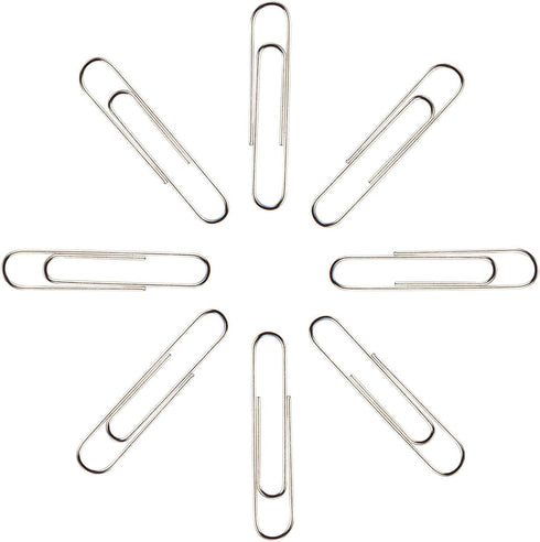 Jumbo Paper Clips, 2 Inch Paper Clip, 100 pcs Large Paperclips (Jumbo, Silver)...