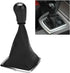 Gear Stick Shift Knob?5 Speed Gear Stick Shift Knob and Gaiter Boot Cover for MK2 2004 to 2008,Artificial Leather and Plastic,Black...